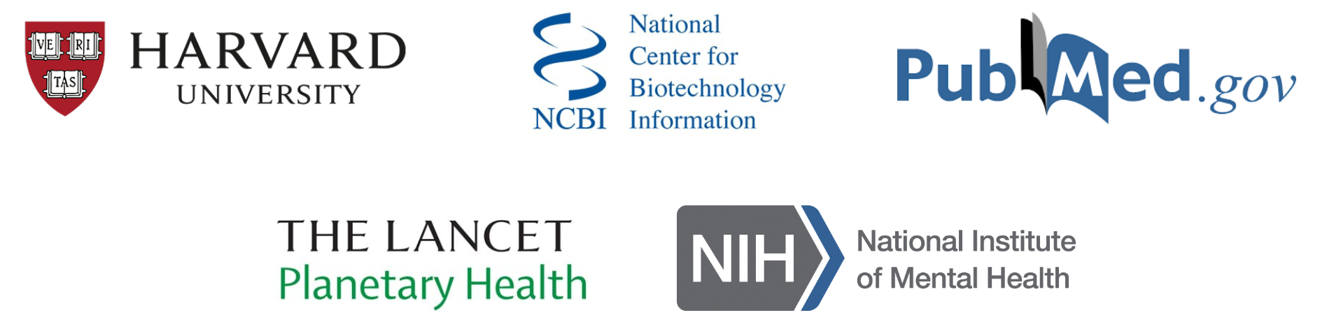 Wissenschaftliche Referenzen - Harvard University, NCBI, PubMed, The Lancet, NIH